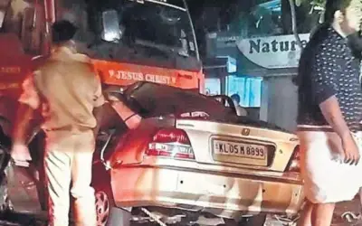 केरल के सड़क हादसे में चार की मौत