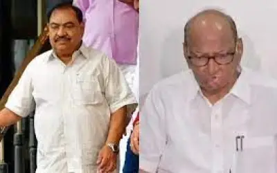 एकनाथ खड़से को दिल का दौरा, शरद पवार ने की मुलाकात