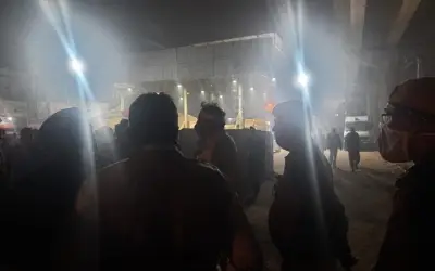 टिकरी बॉर्डर पर किसान पुलिस में टक्कर