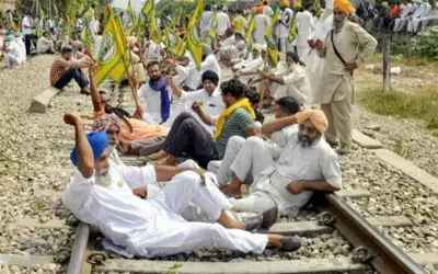 किसान 18 अक्तूबर को देशभर में रोकेंगे ट्रेन