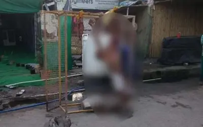 बेरहमी से युवक की हत्या के बाद शव को किसान आंदोलन के मंच के पास लटकाया