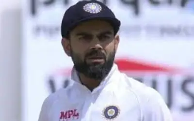 ज़ीरो पर बोल्ड हुए कोहली