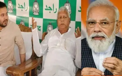 लालू और तेजस्वी ने साधा पीएम मोदी पर निशाना