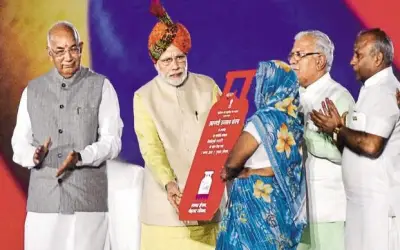 उज्ज्वला योजना : एलपीजी का इस्तेमाल करने में 96.5 फीसदी लोग