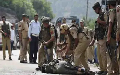 पुलवामा में चार आतंकवादी ढेर