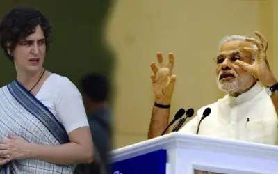 इतनी कमज़ोर सरकार कभी नहीं रही : प्रियंका