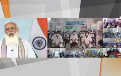 पीएम मोदी ने किया कोरोना वॉरियर के लिए नया क्रैश कोर्स लॉन्च