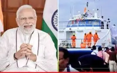 पीएम मोदी ने की भारत-श्रीलंका के बीच यात्री नौका सेवा की शुरुआत