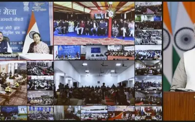 पीएम मोदी ने 45 केंद्रों पर सरकारी विभागों में नवनियुक्त 71 हजार युवाओं को नियुक्ति पत्र दिया