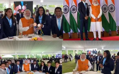 पीएम मोदी ने खिलाड़ियों से किया वादा निभाया