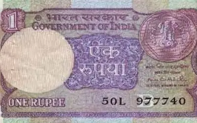 रुपया चार पैसा टूटा