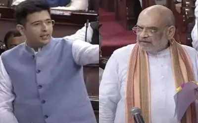 आप सांसद राघव चड्ढा की बढ़ सकती हैं मुश्किलें, अमित शाह ने लगाया सदन में फर्जीवाड़ा का आरोप
