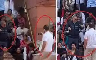 सभापति की मिमिक्री पर वीडियो बनाने वाले राहुल गांधी को बीजेपी ने घेरा