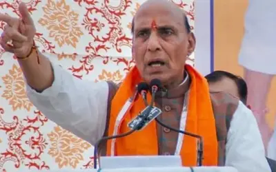 कोई हमें परेशान करता है तो हम उसे शांति बैठने भी नहीं देंगे : राजनाथ सिंह