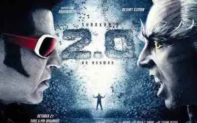 रजनीकांत और अक्षय की फिल्म '2.0' ने बाहुबली को पछाड़ा