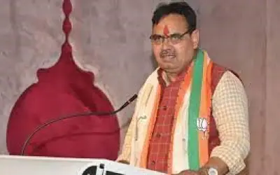 राजस्थान के 14वें मुख्यमंत्री के रूप में भजनलाल शर्मा ने ली शपथ