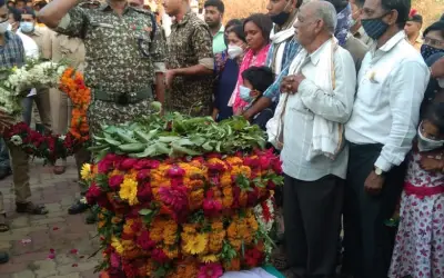 भिवापुर के वीर सपूत को अंतिम विदाई