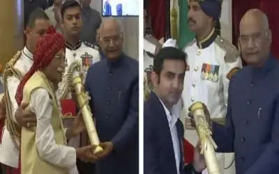 पद्म पुस्कार सम्मान वितरण समारोह