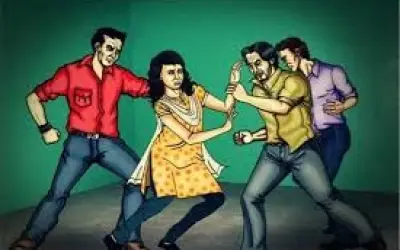 ब्वॉय फ्रेंड के सामने गर्ल फ्रेंड का गैंग रेप