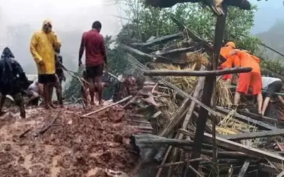 रायगढ़ में हुए लैंडस्लाइड के बाद लापता 57 लोग मृत घोषित, रेस्क्यू ऑपरेशन रोका गया