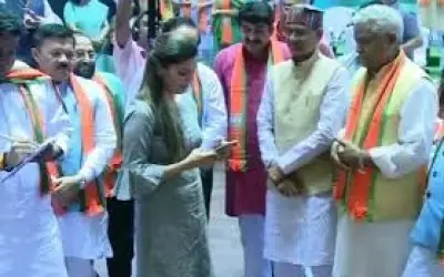 हरियाणवी डांसर सपना चौधरी बीजेपी में शामिल