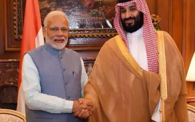 पीएम मोदी से मिले सऊदी के प्रिंस