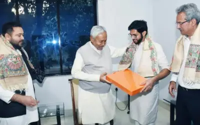 बिहार पहुंचे आदित्य ठाकरे ने तेजस्वी यादव और नीतीश कुमार से की मुलाकात