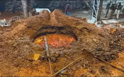 लोहा गलाने की 1600डिग्री टेंपरेचर वाली भट्ठी में जलकर मैनेजर की दर्दनाक मौत