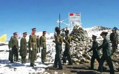 पेट्रोलिंग के दौरान चीनी और भारतीय सेना में भिड़ंत