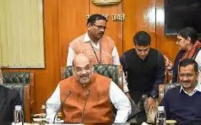 अमित शाह की बैठक में कोरोना पीड़ितों के लिए मुआवजे की मांग