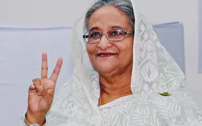 बांग्लादेश में शेख हसीना की पार्टी की तीसरी बार भारी जीत