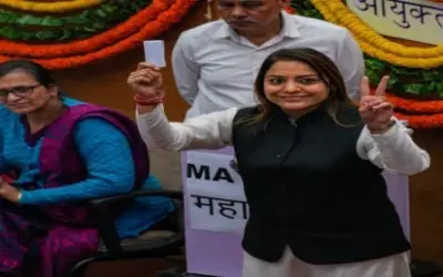 आम आदमी पार्टी की शैली ओबराय बीजेपी को हराकर बनीं दिल्ली की मेयर
