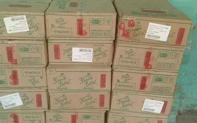 बिहार में पकड़ी गई 48 कार्टन शराब