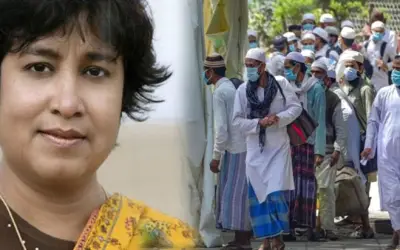 तबलीगी जमात के ख़िलाफ़ तसलीमा नसरीन ने कसी क़मर