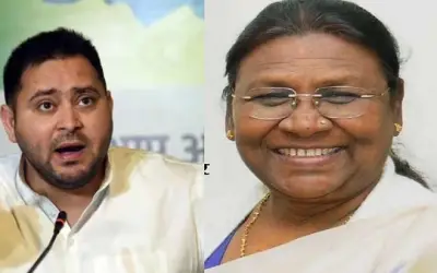 तेजस्वी यादव ने उड़ाया राष्ट्रपति उम्मीदवार द्रौपदी मुर्मू का मज़ाक
