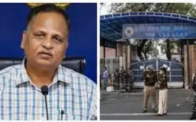 आप नेता सत्येंद्र जैन तिहाड़ जेल के वॉशरूम में फिसले, अस्पताल में भर्ती