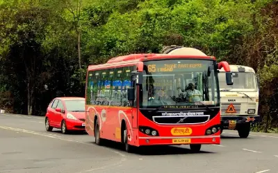मुंबई से ठाणे के बीच एसी बस का किराया महज 65 रुपए