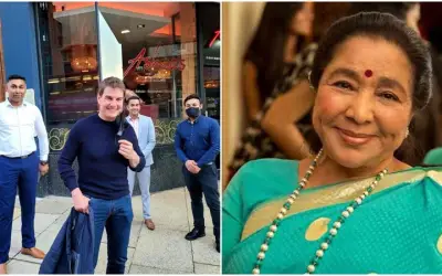 टॉम क्रूज ने आशा भोसले के रेस्तरां में खाया चिकन टिक्का