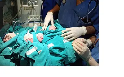 महिला ने एक साथ चार बच्चों को दिया जन्म, डॉक्टर्स भी रह गए हैरान