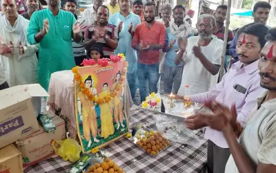 भूमिपूजन के बाद व्यापारियों में जबरदस्त उत्साह