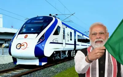 पीएम मोदी ने नौ वंदे भारत ट्रेनों को दिखाई हरी झंडी
