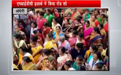 पूर्व नगरसेवक मुरजी पटेल का शक्ति प्रदर्शन in24news