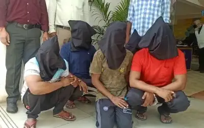 इंश्योरेंस पॉलिसी का झांसा देकर ऑनलाइन ठगी, 6 गिरफ्तार
