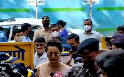  आपत्तिजनक बयान मामले में कंगना रनौत ने दर्ज कराया बयान 