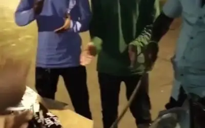 The birthday boy cut the cake with a sword, arrested by police-in24news