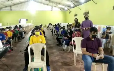 Corporator Tejashwi Ghosalkar took the initiative for vaccination of students-in24news