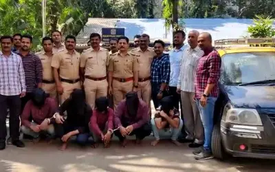 Mumbai : 40 लाख रुपए की लूट को अंजाम देने वाले गिरोह का भंडाफोड़, 5 गिरफ्तार