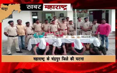 Jewelery smuggling busted at Ballarpur railway station