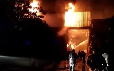तारापुर MIDC में फिर लगी आग, 3 केमिकल प्लांट जल कर हुए ख़ाक