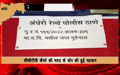 The person who stole the luggage of the passengers arrested by the Andheri Railway Police